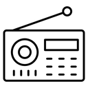 Radio Antenna Speaker icon