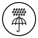Rainy weather icon
