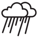 Rainy weather icon