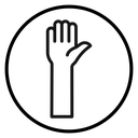 Raised Hand icon