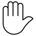 Raised Hand icon