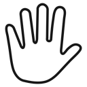 Raised Hand icon