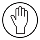 Raised Hand icon
