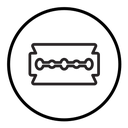 Razor blade icon