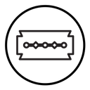 Razor blade icon