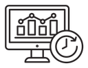 Real time data icon