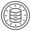 Real time data icon