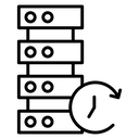 Real time data icon