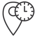 Real time location icon