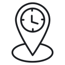 Real time location 4 icon