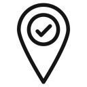 Real time location icon