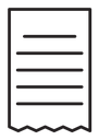 Receipt icon