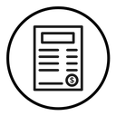 Receipt icon