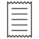 Receipt icon