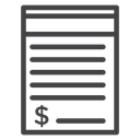 Receipt icon