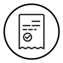 Receipt icon