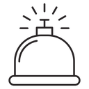 Reception bell icon