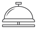 Reception bell icon
