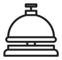 Reception bell icon