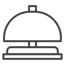 Reception bell 4 icon