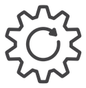 Recovery gear icon