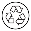 Recycling icon
