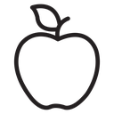 Red apple icon