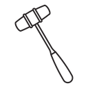 Reflex hammer icon