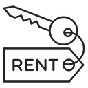 Rent key 2 icon