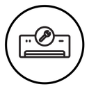 Repair air conditioner icon