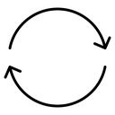 Repeat Circular Arrows icon