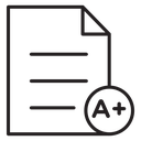 Report card icon