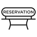 Reservation table icon