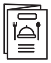 Restaurant card icon