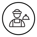 Restaurant Waiter icon