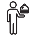 Restaurant Waiter icon