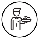 Restaurant Waiter icon