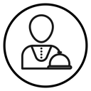 Restaurant Waiter icon