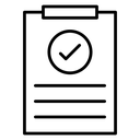 Result Clipboard Checkmark icon