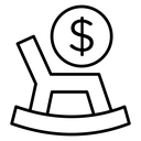 Retirement Rocking Chair icon