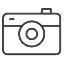 Retro camera icon