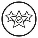 Review star icon