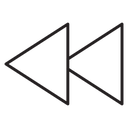 Rewind button icon