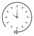 Rewind time icon