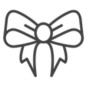 Ribbon bow 3 icon