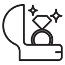 Ring box icon