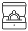 Ring box icon