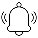 Ringing Bell Sound Waves icon