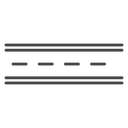 Road Black Outline icon