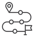 Roadmap icon